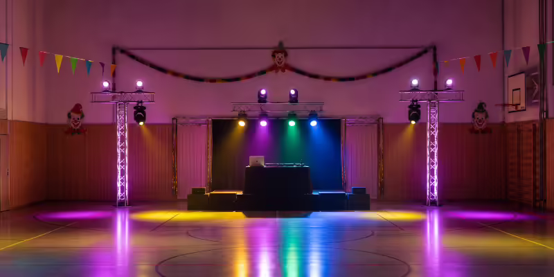 DJ-Technik für Faschingsball