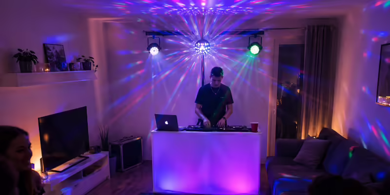 DJ-Technik für private Feier