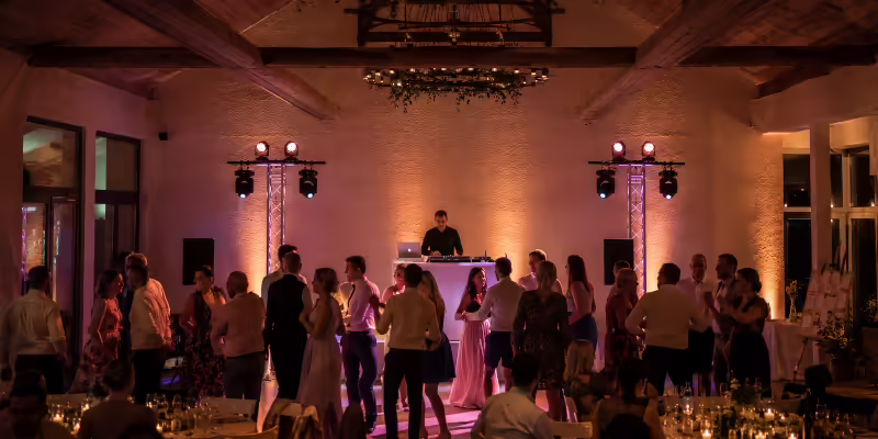 DJ-Technik für Hochzeit