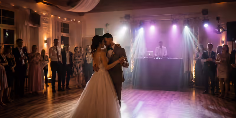 Lichttechnik für Hochzeit