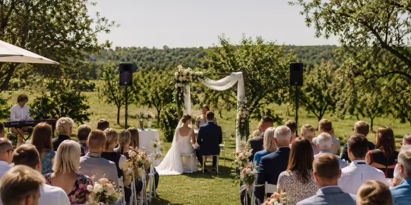 Funkmikrofone für Hochzeit