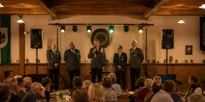 Bühne und Beschallung für Vereinsfest