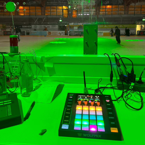 Eis-Disco Erding - Lichtsteuerung