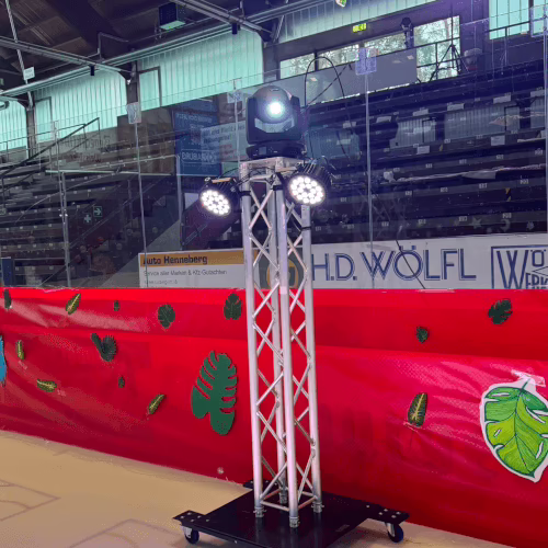 Memories on ice - Lichttechnik