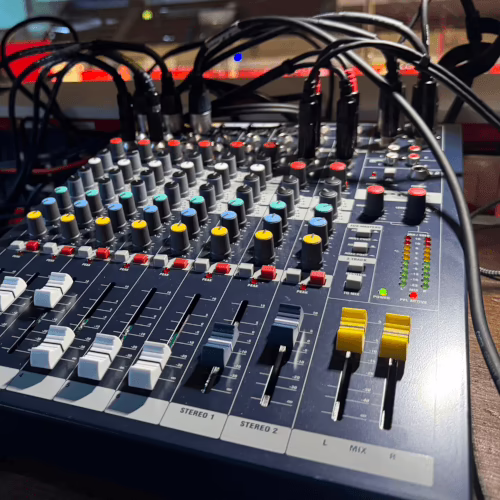 Memories on ice - Tontechnik Mischpult