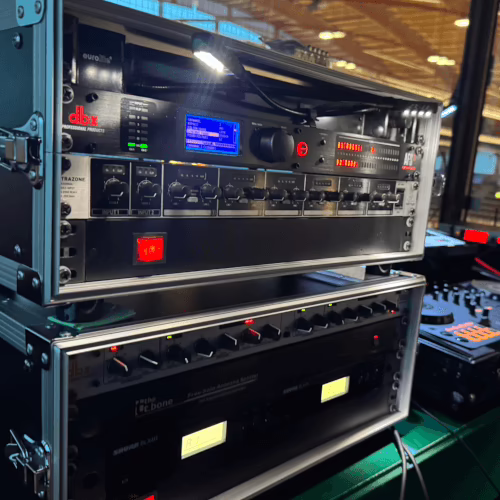 Memories on ice - Tontechnik Rack