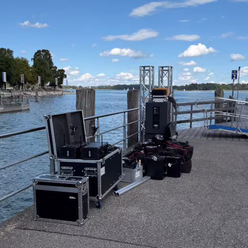 Techno-Partyschiff 2026 - Licht- und Tontechnik